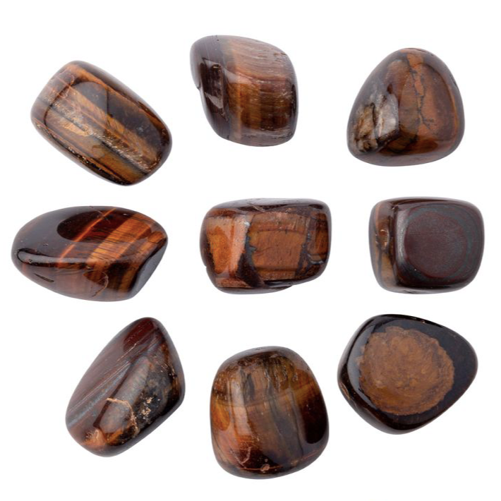Red Tigers Eye Tumblestone