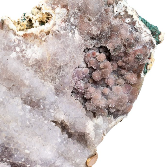 Amethyst Druze on gold stand 1.980kg (pre-order)