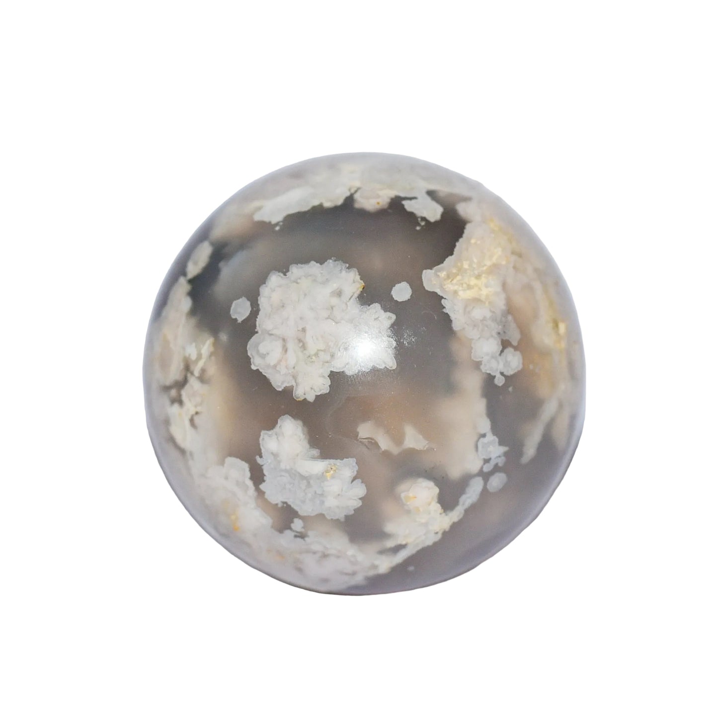 Flower Agate Sphere