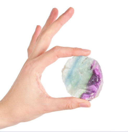 Fluorite Slab Incense Holder