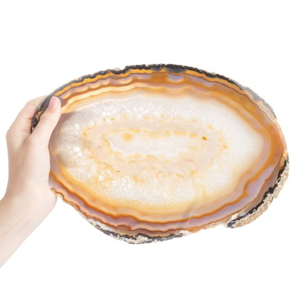 A10 Agate Slice Natural (8" to 10") (pre-order)