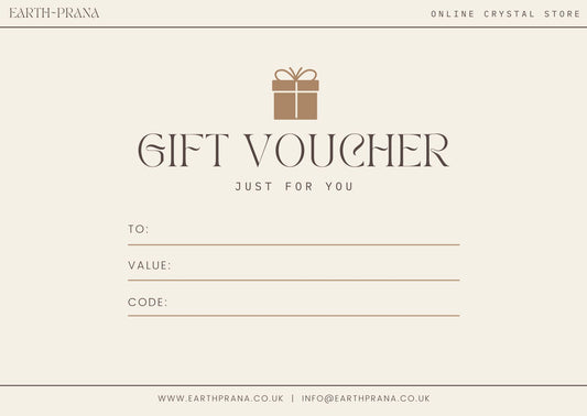 EARTH PRANA ~ GIFT CARD